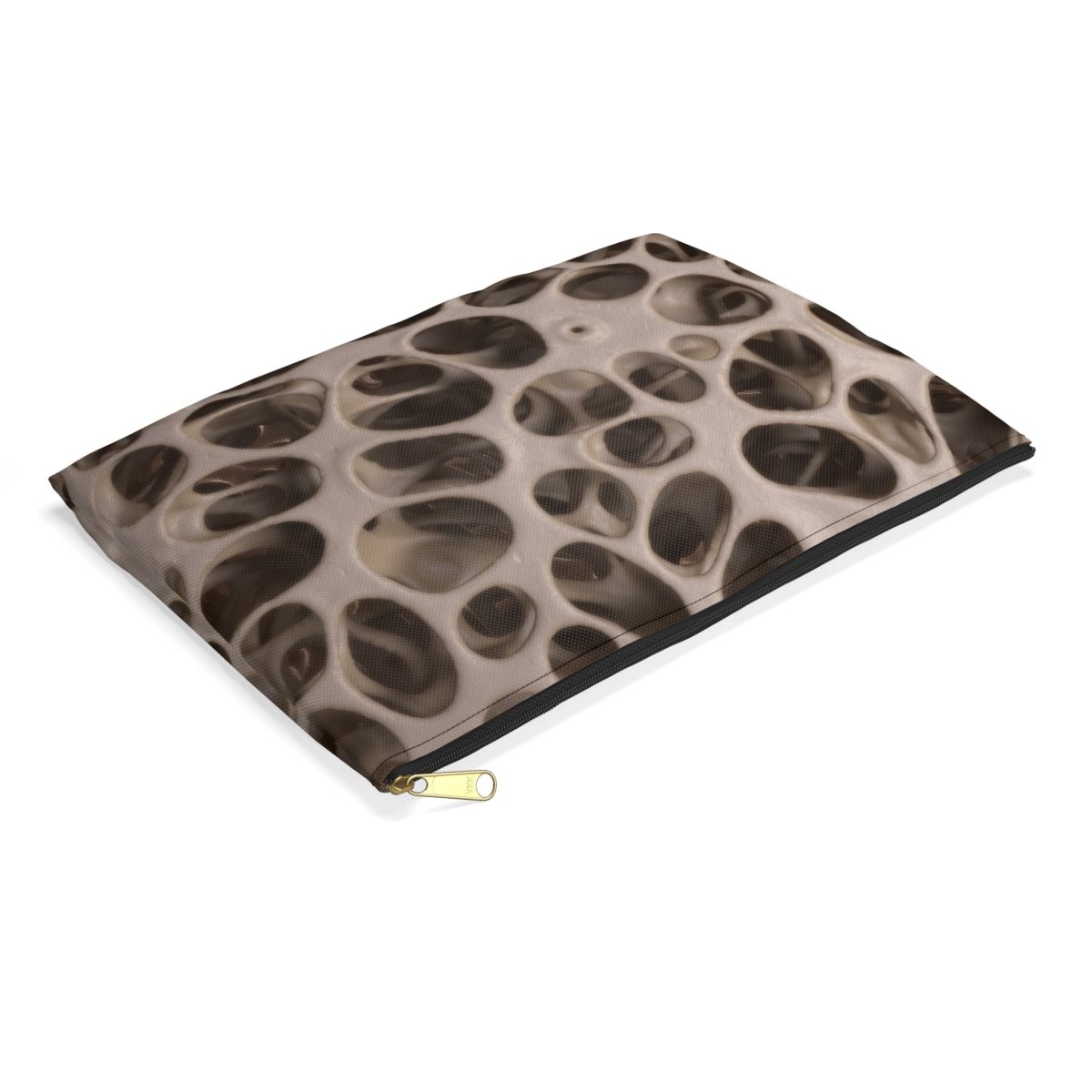 Professionals' favorite flat pouch - Microscopic Bones Tissue - Medical Design Bags Medical Arts Shop