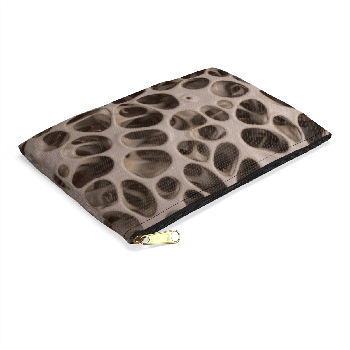 Professionals' favorite flat pouch - Microscopic Bones Tissue - Medical Design Bags Medical Arts Shop