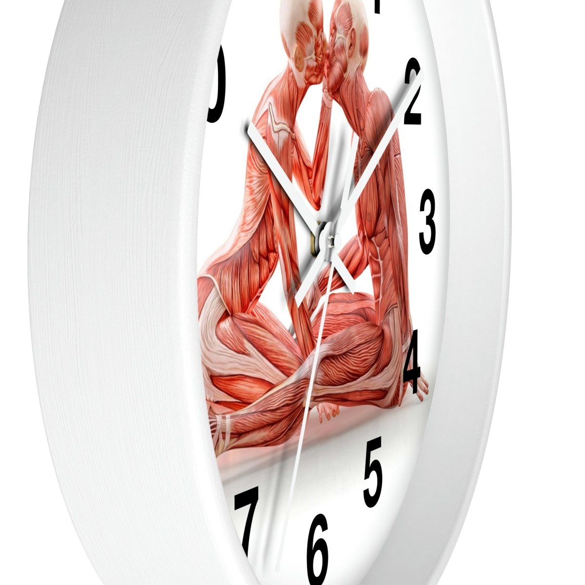 Anatomical Romance Wall Clock - Medical Clock Design Home Decor Medical Arts Shop