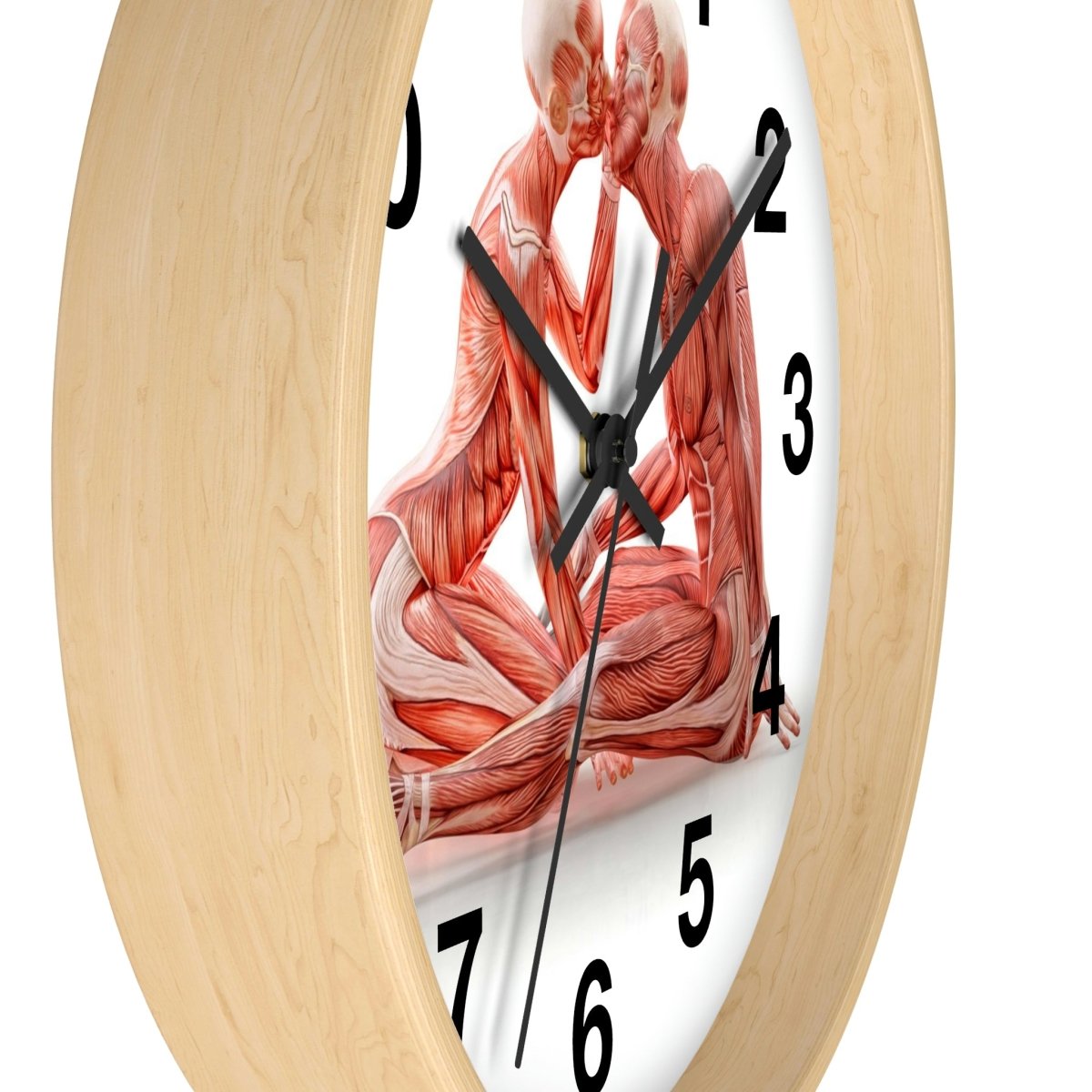 Anatomical Romance Wall Clock - Medical Clock Design Home Decor Medical Arts Shop