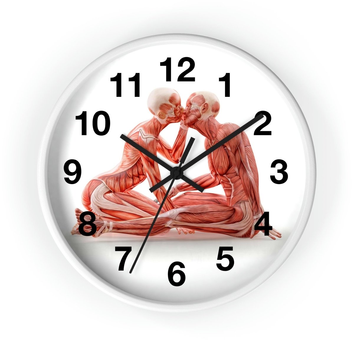 Anatomical Romance Wall Clock - Medical Clock Design Home Decor Medical Arts Shop