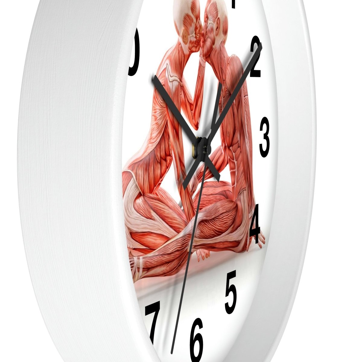 Anatomical Romance Wall Clock - Medical Clock Design Home Decor Medical Arts Shop