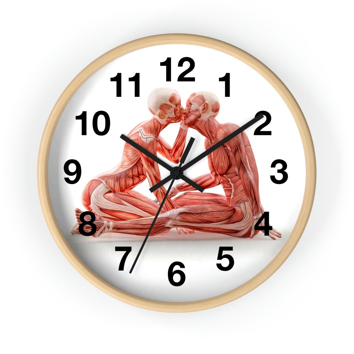 Anatomical Romance Wall Clock - Medical Clock Design Home Decor Medical Arts Shop