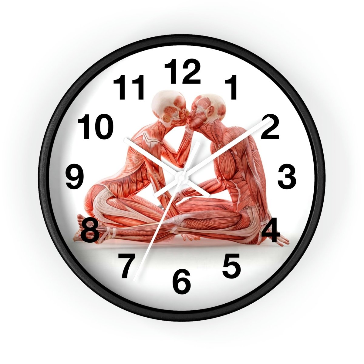 Anatomical Romance Wall Clock - Medical Clock Design Home Decor Medical Arts Shop