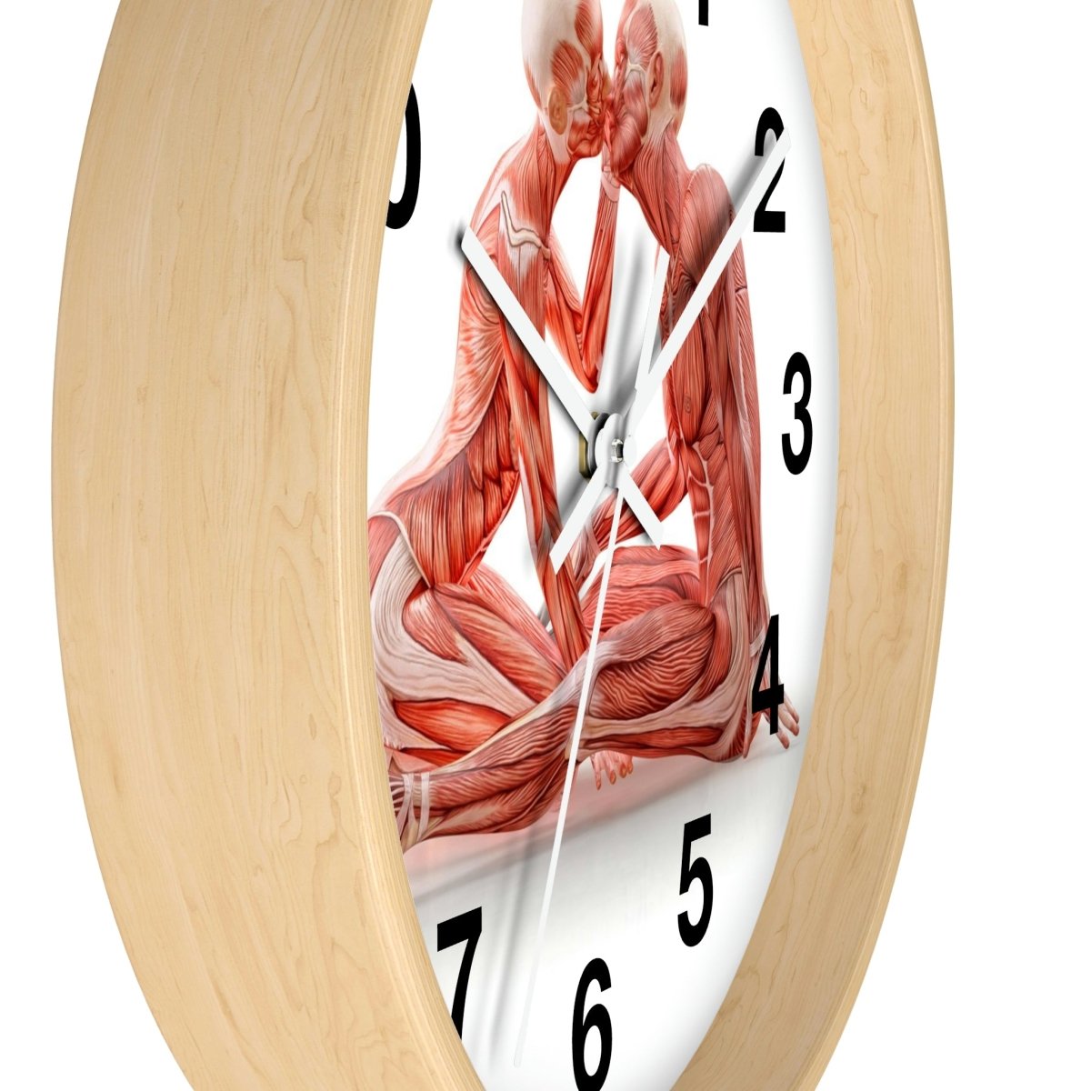 Anatomical Romance Wall Clock - Medical Clock Design Home Decor Medical Arts Shop