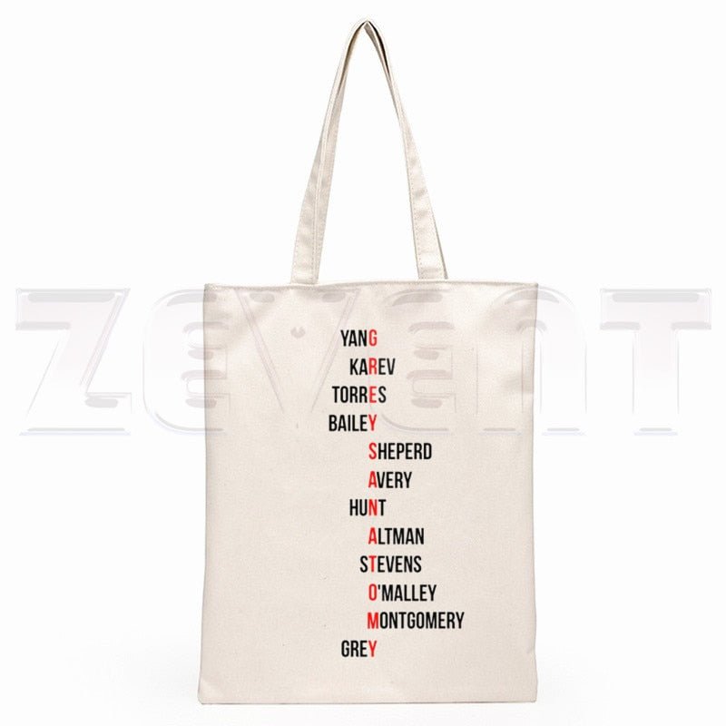 Grey's Anatomy Quotes Tote Bags - Multiple options - Medical Arts Shop