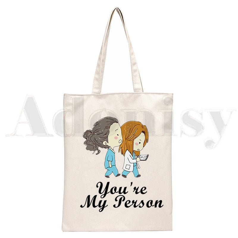 Grey's Anatomy Quotes Tote Bags - Multiple options - Medical Arts Shop
