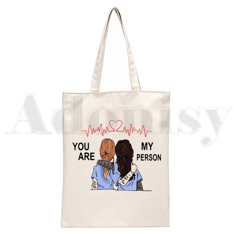 Grey's Anatomy Quotes Tote Bags - Multiple options - Medical Arts Shop