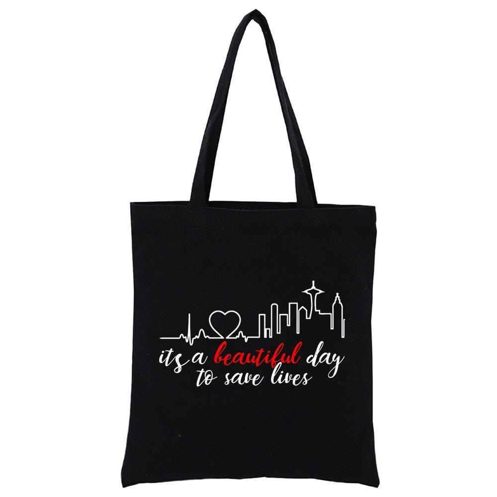 Grey's Anatomy Quotes Tote Bags - Multiple options - Medical Arts Shop