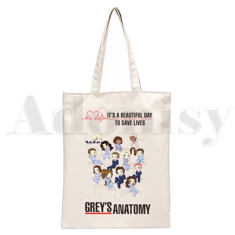 Grey's Anatomy Quotes Tote Bags - Multiple options - Medical Arts Shop