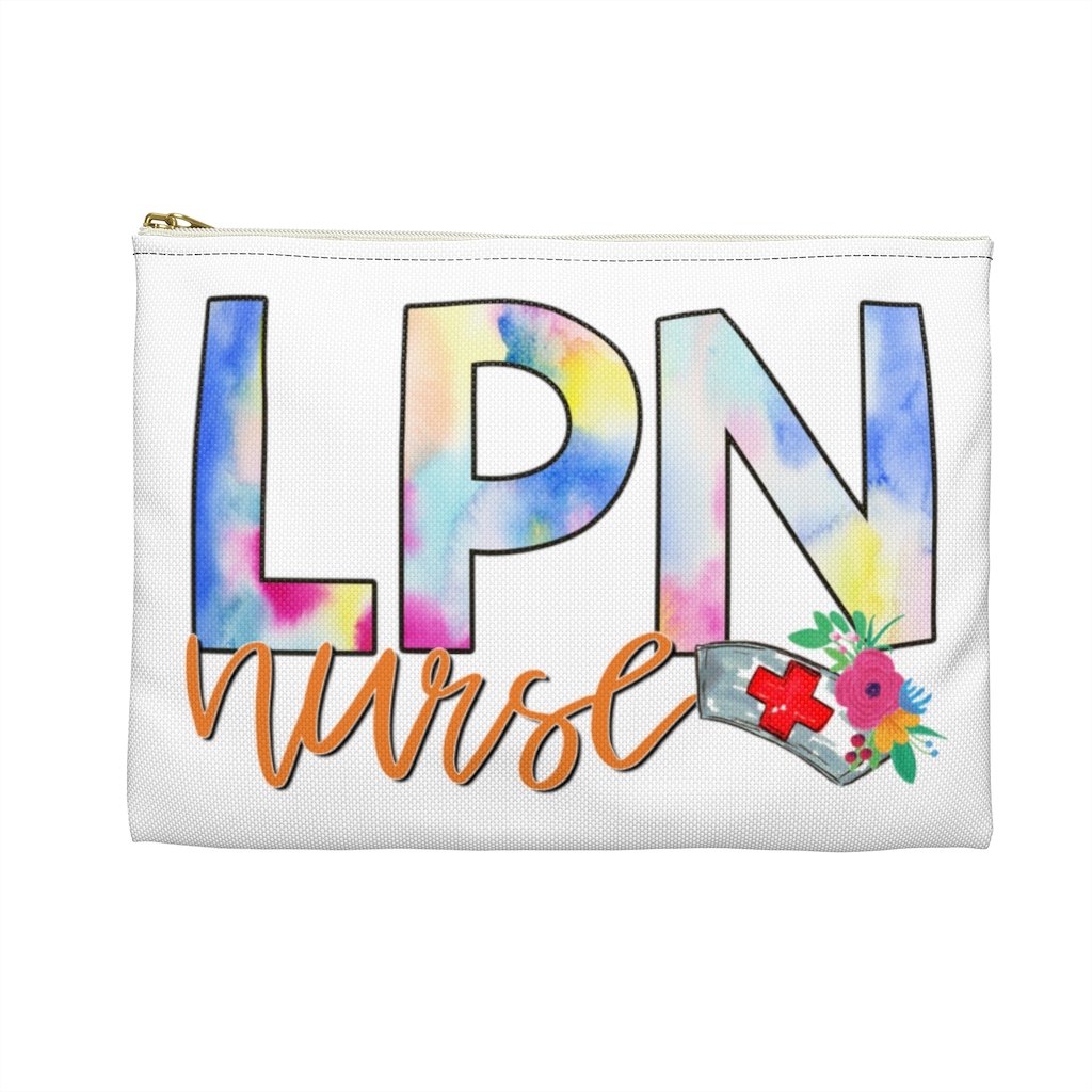 LPN favorite pouch - LPN Nurse double prints - Medical Arts Shop