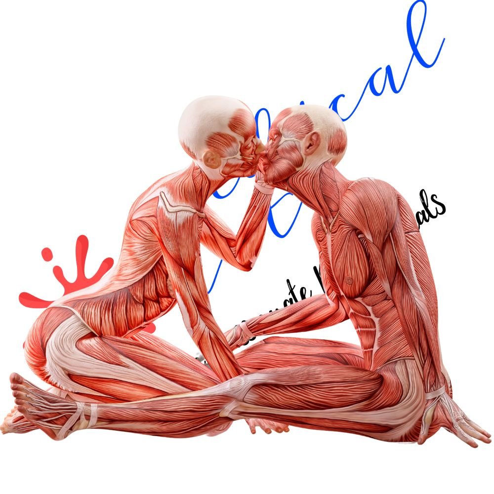 Medical Arts Canvas - "Love in Anatomy" Premium Canvas CANVAS Medical Arts Shop