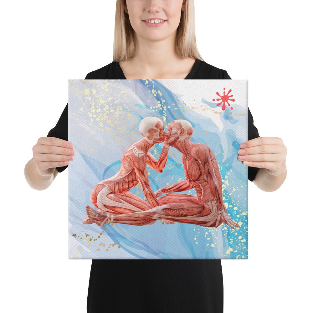 Medical Arts Canvas - "Love in Anatomy" Premium Canvas CANVAS Medical Arts Shop