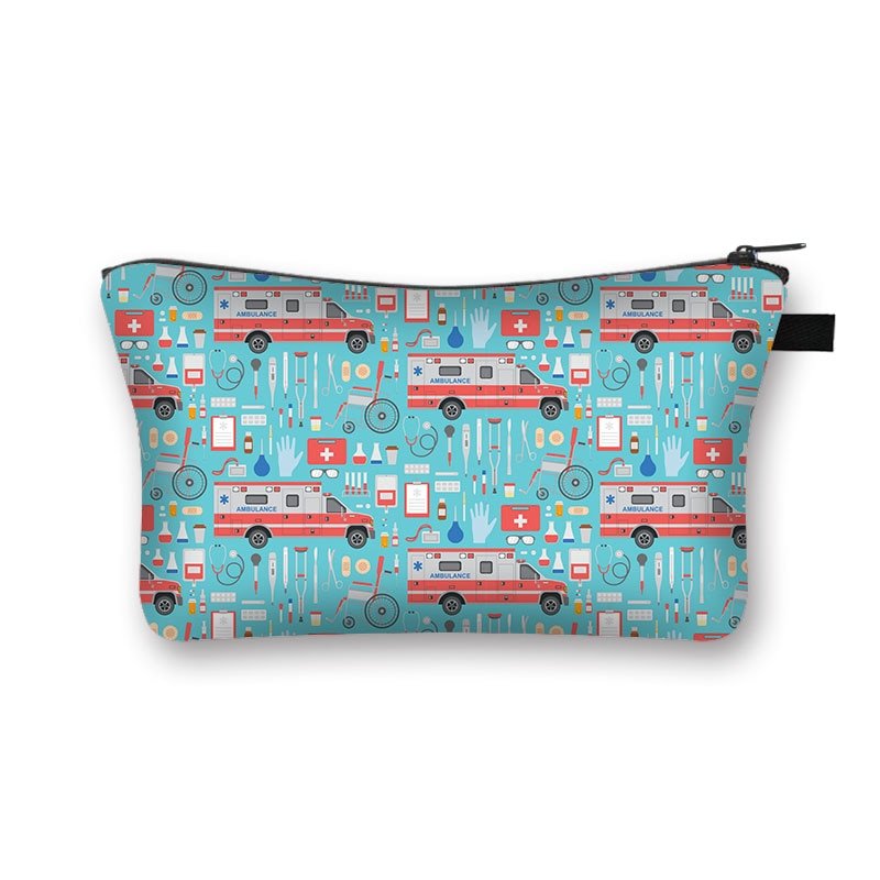 Medical multipurpose zipper bag - cute multidisciplinary designs - Medical Arts Shop