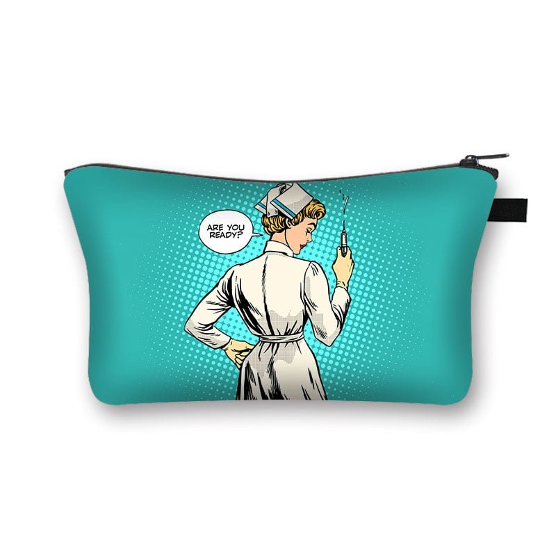 Medical multipurpose zipper bag - cute multidisciplinary designs - Medical Arts Shop