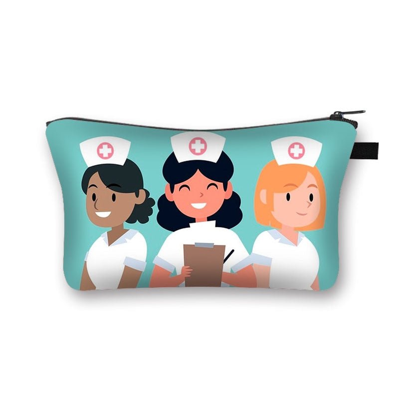 Medical multipurpose zipper bag - cute multidisciplinary designs - Medical Arts Shop