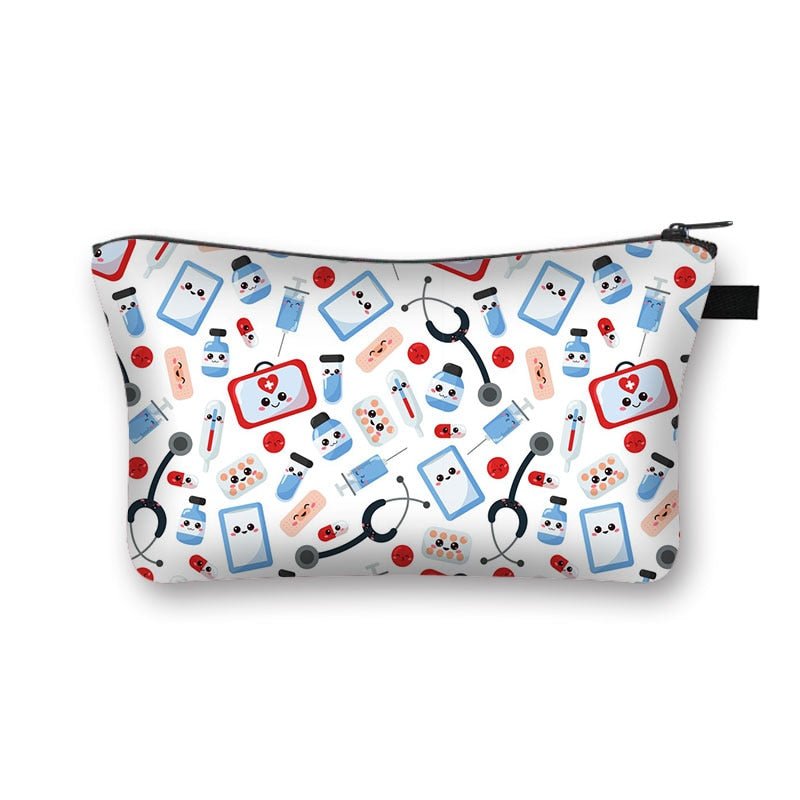 Medical multipurpose zipper bag - cute multidisciplinary designs - Medical Arts Shop