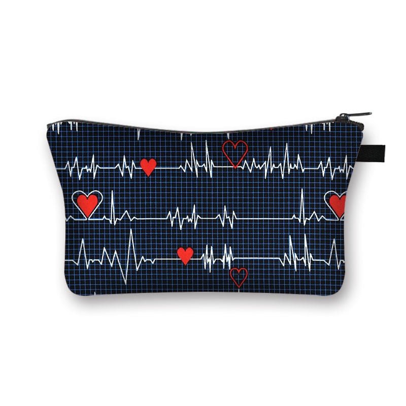 Medical multipurpose zipper bag - cute multidisciplinary designs - Medical Arts Shop