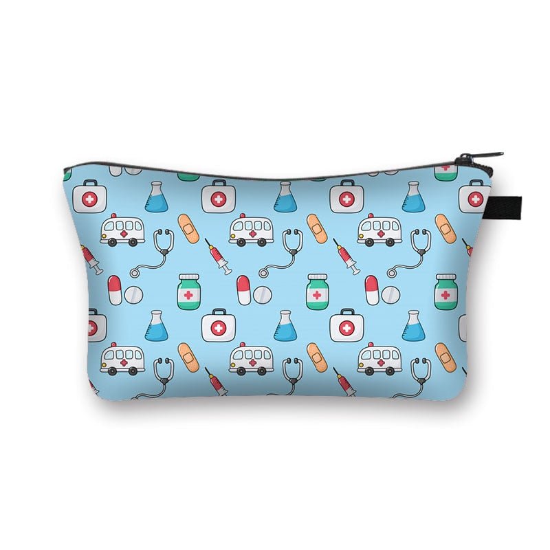 Medical multipurpose zipper bag - cute multidisciplinary designs - Medical Arts Shop