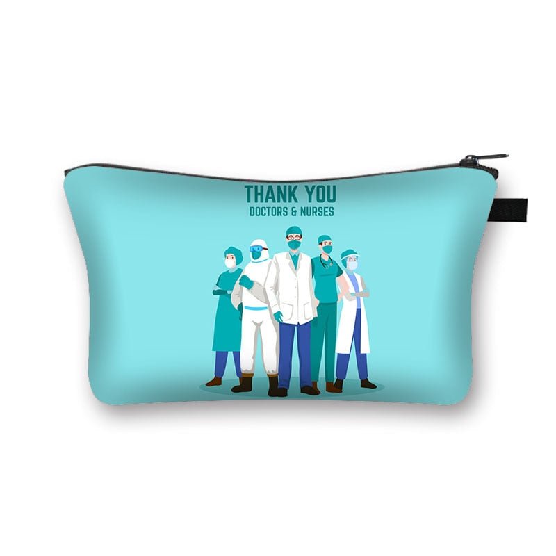 Medical multipurpose zipper bag - cute multidisciplinary designs - Medical Arts Shop