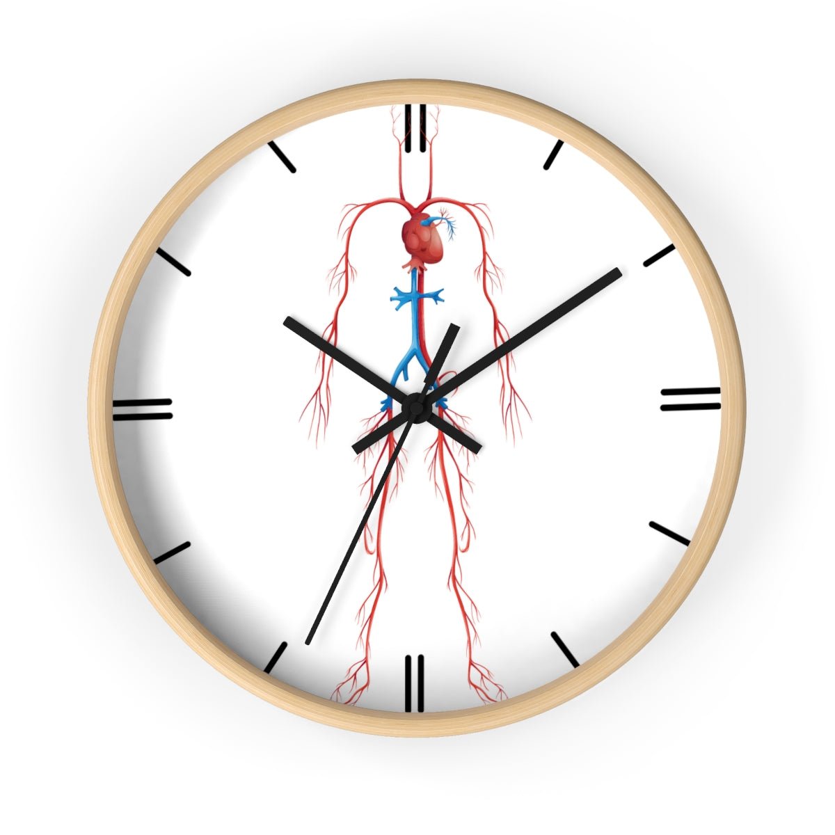 Wall Clock - Human Circulatory System