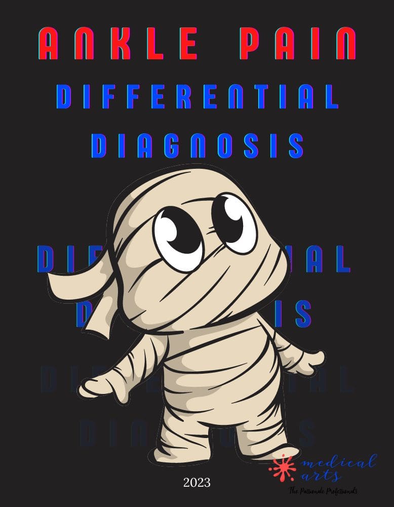 Most common causes of ankle pain - differential diagnosis ddx. - PDF Instant download. book/ebook Medical Arts Shop