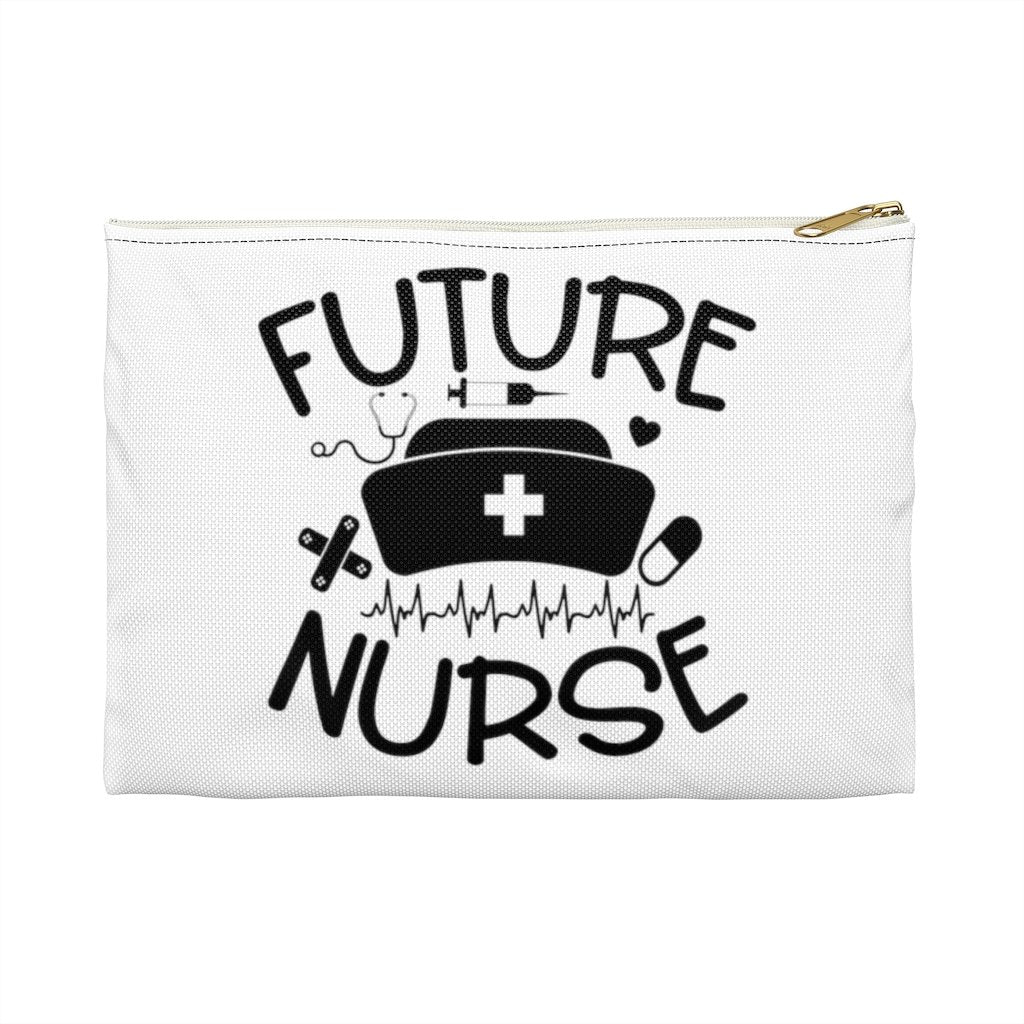 Nursing student favorite flat pouch - Future Nurse - Medical Arts Shop