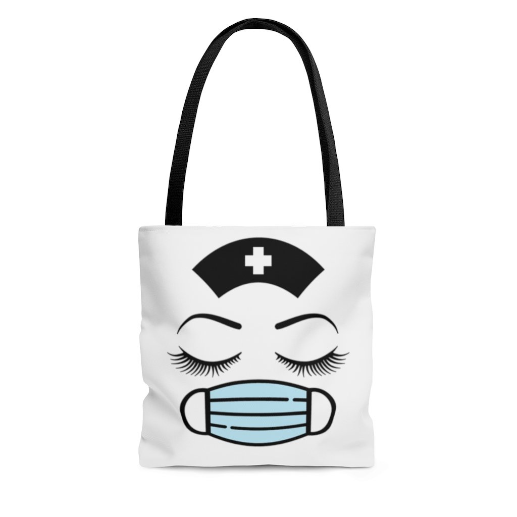 Tote Bag - Double Sided NURSE-FACE Prints - Medical Enthusiasts Ideal Tote Bag - Medical Arts Shop