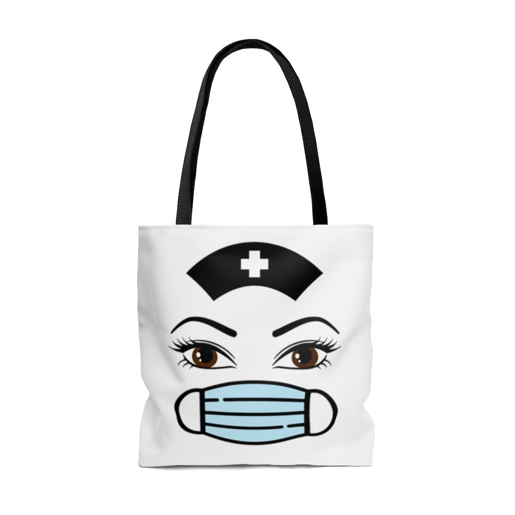 Tote Bag - Double Sided NURSE-FACE Prints - Medical Enthusiasts Ideal Tote Bag - Medical Arts Shop