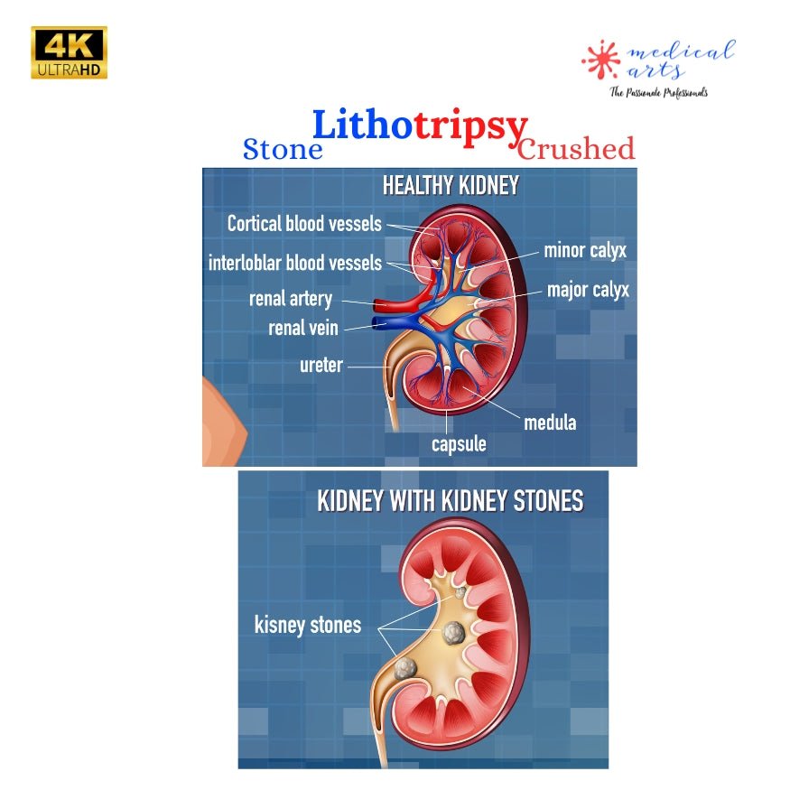 Kidney stone removal - Lithotripsy procedure - Video Included