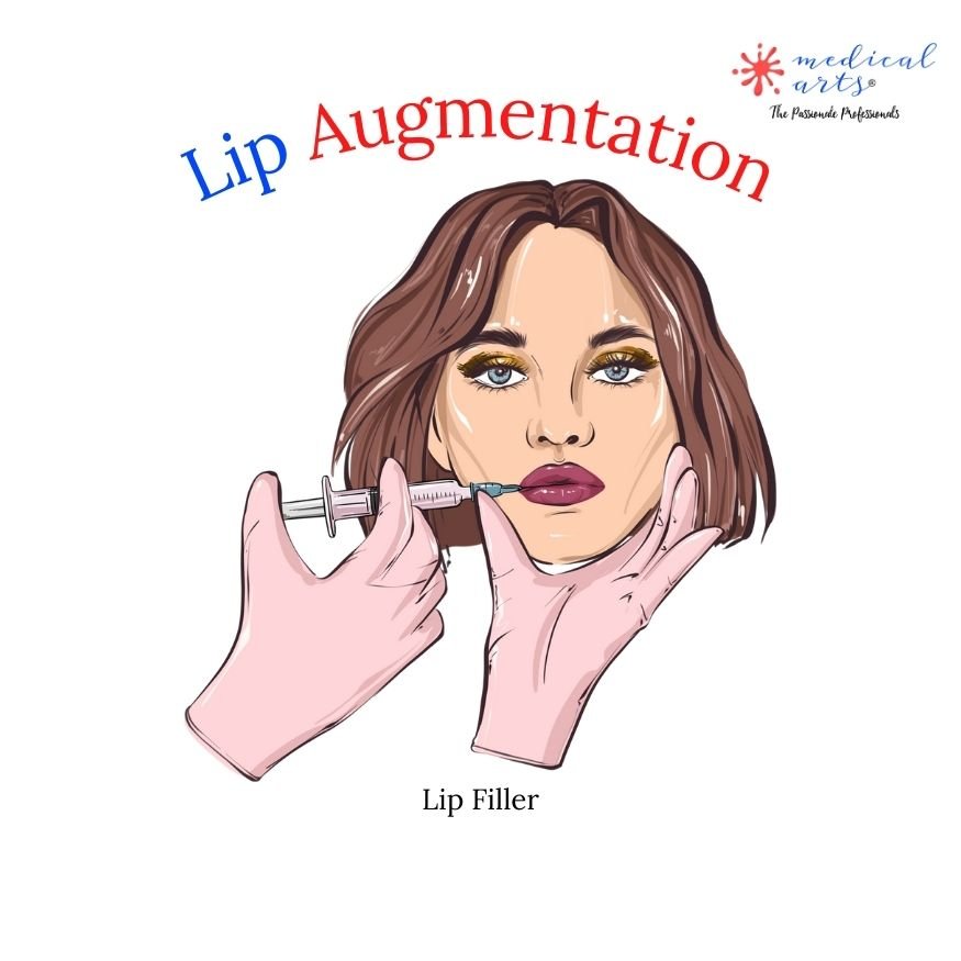 Lip Augmentation 💉  Lip Filler 💋 Cosmetic Procedure 😷 3D - Video Included