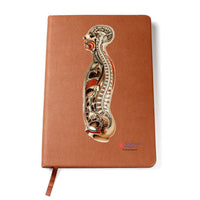 Clinical Companion - Premium Leather Notebook - Antique Anatomy 1898 Jewelry Medical Arts Shop