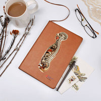 Clinical Companion - Premium Leather Notebook - Antique Anatomy 1898 Jewelry Medical Arts Shop