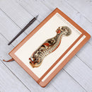 Clinical Companion - Premium Leather Notebook - Antique Anatomy Korpers Des Menschen (1898) Jewelry Medical Arts Shop