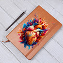 Clinical Companion - Premium Leather Notebook - Artistic Heart Jewelry Medical Arts Shop