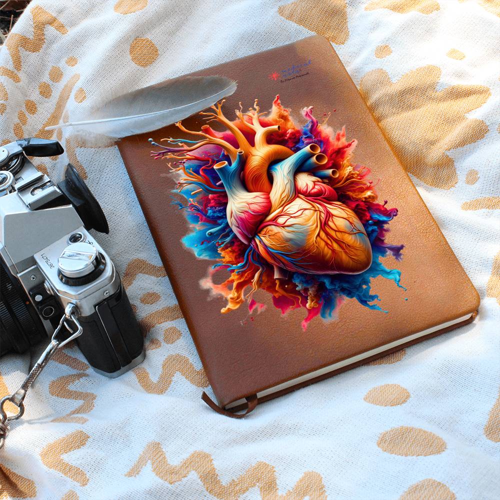 Clinical Companion - Premium Leather Notebook - Artistic Heart Jewelry Medical Arts Shop