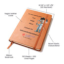 Clinical Companion - Premium Leather Notebook - Customizable Notebook book Medical Arts Shop