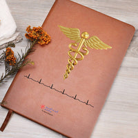 Clinical Companion - Premium Leather Notebook - Medical Jewelry Medical Arts Shop