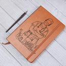 Clinical Companion - Premium Leather Notebook - Medical Art Jewelry Medical Arts Shop