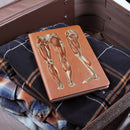 Clinical Companion - Premium Leather Notebook - Muscles of the legs and feet 1864 Jewelry Medical Arts Shop