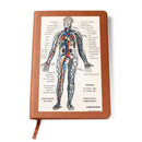 Clinical Companion - Premium Leather Notebook - Vintage Angeiology year 1900 Jewelry Medical Arts Shop