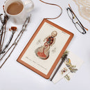 Clinical Companion - Premium Leather Notebook - Vintage Fetus Anatomy, Charles d'Orbigny 1841 Jewelry Medical Arts Shop