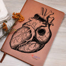 Clinical Companion - Premium Leather Notebook - vintage Heart Jewelry Medical Arts Shop