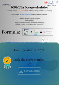 Drug Calculation Intermediate Applications - Study Guide - for Health enthusiasts & Medical Professionals - 2025 Digital Access book/ebook Medical Arts Shop