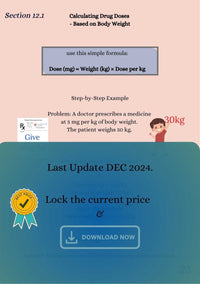Drug Calculation Intermediate Applications - Study Guide - for Health enthusiasts & Medical Professionals - 2025 Digital Access book/ebook Medical Arts Shop