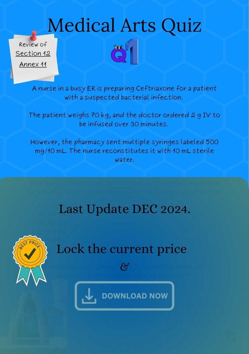 Drug Calculation Intermediate Applications - Study Guide - for Health enthusiasts & Medical Professionals - 2025 Digital Access book/ebook Medical Arts Shop