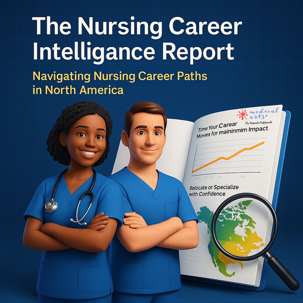Nursing Career Playbook || Navigating Nursing Career Paths in North America || Instant Download