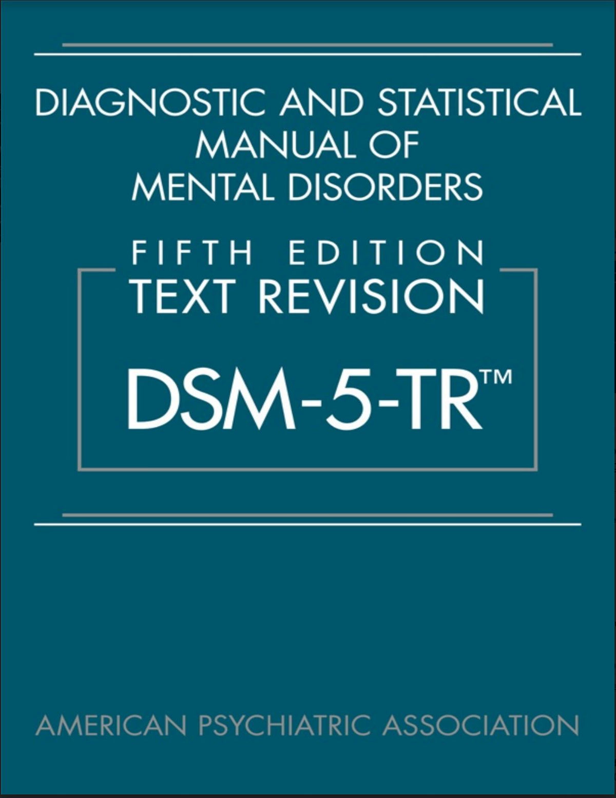 Diagnostic And Statistical Manual  Of Mental Disorders 5th Edition - DSM-5-TR- PDF Instant Download