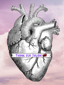 MedArtistry - Heart Shaped Custom Postcards - Medical Arts Postcards - Pour your heart out, literally! Heart Shaped Postcard