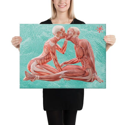 Medical Arts Canvas - "Love in Anatomy" Premium Canvas CANVAS Medical Arts Shop